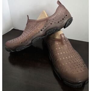 RBX Mens Caged Water Shoes Holes Flexible Thick Rubber Soles Slip On Size 12/13